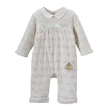 Newborn Classic Pooh Shiffle Coverall - Snow Whtie