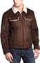Levi's Men's Faux Shearling Trucker Jacket,Dark Brown,Small