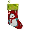 Felt Stocking with Penguin - 21"