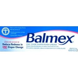 Balmex Zinc Oxide Diaper Rash Cream 4 oz.