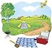 Summer Scene Flannelboard - Picnic Pre-cut Set