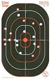 40 pack - 16" x 10" Reactive Splatter Targets - GlowShot - Multi Color - See Your Hits Instantly - Gun and Rifle Targets - Search GlowShot for all our 6", 8" and 10" Targets