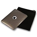APPLE IPAD 3 PC EXECUTIVE ACCESSORY PACK - BLACK DIAMOND PATTERN  GEL CASE, SCREEN PROTECTOR, BLACK POUCH PART OF THE QUBITS ACCESSORIES  RANGE