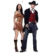 Leg Avenue 3pc.Indian Princess w/ faux suede, underwire top, skirt,head piece