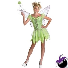 Disney's Peter Pan - Tinker Bell Tinkerbell Deluxe Tween/Teen Costume (Girl - Child Medium 7-9)