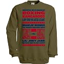 Boxing Kangaroos Unisex Crew Neck Sweatshirt