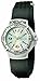 Kahuna K1C-1001L Ladies Silver Dial Black Velcro Strap Watch