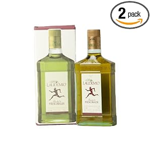Laudemio Extra Virgin Olive Oil ,Harvest 2009 16.9-Ounce Bottle (Pack of 2) by Laudemio