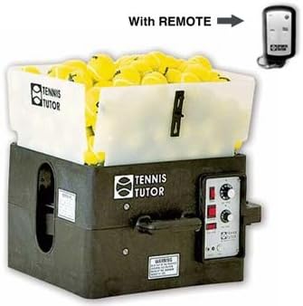Tennis Tutor Model 3 tennis ball machine - with Remote