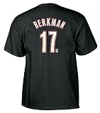 Lance Berkman Youth 2-Sided MLB Short Sleeve Tee Shirt By Majestic