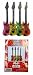 4
INFLATABLE
GUITARS
106cm
-
ASSORTED
COLOURS