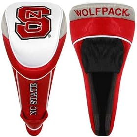 NORTH CAROLINA STATE WOLFPACK OFFICIAL GOLF CLUB DRIVER HEAD COVER NORTH CAROLINA STATE WOLFPACK OFFICIAL GOLF CLUB DRIVER HEAD COVER