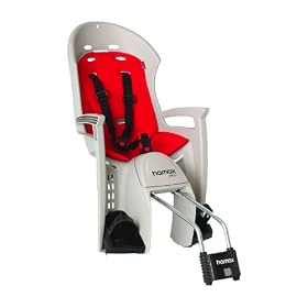 HAMAX SMILEY CHILDSEAT LIGHT GREY/RED