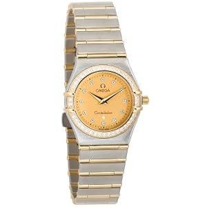 Omega Women's 1277.15.00 Constellation Quartz Small Diamond Accented Watch