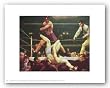 Dempsey and Firpo by George Bellows 10"x8" Art Print Poster