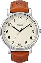 Timex Unisex-Armbanduhr Originals Easy Reader Analog Leder T2N626