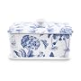 Botanic Blue Butter Dish