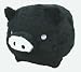 5.5" long Monokuro Boo San-X pig (black)