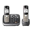 Panasonic KX-TG6542B DECT 6.0 PLUS Expandable Digital Cordless Answering System with 2 Handsets