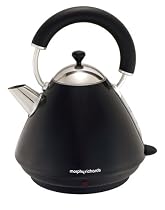 Morphy Richards Black Retro Traditional Kettle