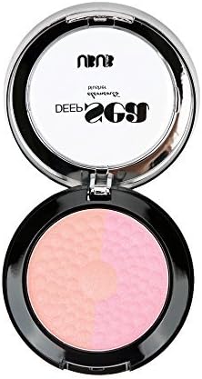 UBUB DEEP SEA Makeup Face Blusher Powder Bubble Bicolor with Mirror Brush by UBUB DEEP SEA