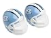 Arthur Court University of North Carolina Collegiate Football Helmet Salt and Pepper Set