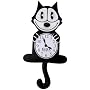 Felix the Cat Pendulum Black Hanging Wall Clock Licensed