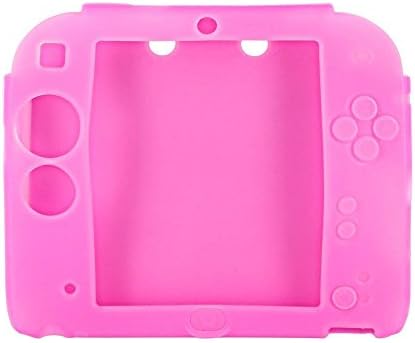 Eachgo High quality Soft Silicone Skin Case Cover for Nintendo 2DS (pink)