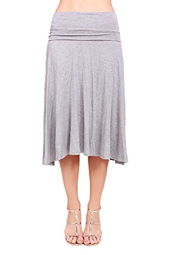 Misses Fold Over Flare A-Line Skirt XL Available