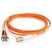 Cables To Go 33169 LC/ST Duplex 62.5/125 Multimode Fiber Patch Cable (15 Meters, Orange)