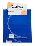 ReUsies 2 Pack Reusable Sandwich and Snack Baggie - Blue