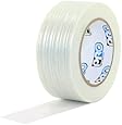 ProTapes Pro 180 Synthetic Rubber Economy Filament Reinforced Strapping Tape with Polypropylene Backing, 60 yds Length x 3/4" Width (Pack of 1)