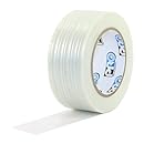 ProTapes Pro 180 Synthetic Rubber Economy Filament Reinforced Strapping Tape with Polypropylene Backing, 60 yds Length x 3/4" Width (Pack of 1)