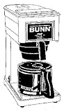 Bunn-O-Matic GRX-WD 10 Cup White High Altitude Brewer