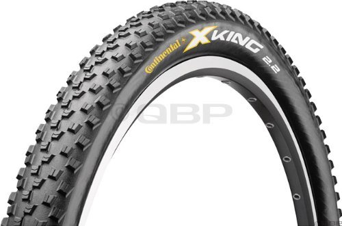 Continental MTB - Reifen X-King 2.4 ProTection, black-black skin foldable, 26 x 2.4, 100360