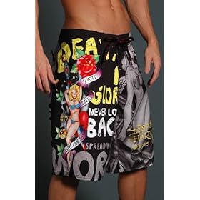 Ed Hardy Tattoo Dream Boardshorts (EDM101T)
