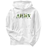 Us Army Rowing / Camouflage Sports Mens Hoodie (White, Sizes X-Small - XXX-Large)