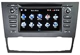 Movewell 93-HX for BMW new 3 series E46 Convertible (manual air-conditioner version)(2005-2011) 6.2 zoll Touchscreen auto-dvd player im Armaturenbrett Navigation Eingebaut bluetooth RDS