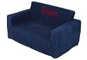 Personalized Lil Lounger Blueberry Chenille - Embroidery Block Print Color Yellow - Art