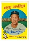 Wayne Terwilliger autographed baseball card (Kansas City Athletics 67) 1959 Topps #496