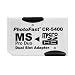 PhotoFast MicroSDHC to MS Pro Duo Adapter. Supports two MicroSDH or MicroSDHC cards up to 16GB Capacity Each.