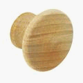 Amerock Unfinished Wood Knobs 4-pk.- Birch(1.25)