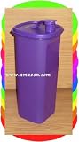 Tupperware Slim Square 2 Quart Pitcher NEW Purple Rare