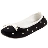 Patricia Green Women's Laura Slipper,Black/White,6 M