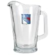 New York Rangers NHL 60oz Glass Pitcher - Primary Logo by Great American Products