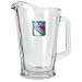 New York Rangers NHL 60oz Glass Pitcher - Primary Logo by Great American Products
