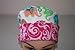 Scrub Hat Cap Elephants Blue Green ange Pink Yellow Dots Pixie