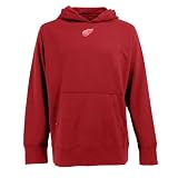NHL Detroit Red Wings Impact Desert Dry Long Sleeve Hooded Sweatshirt, Dark Red, XX-Large