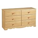 Lily Rose Triple Dresser - Romantic Pine