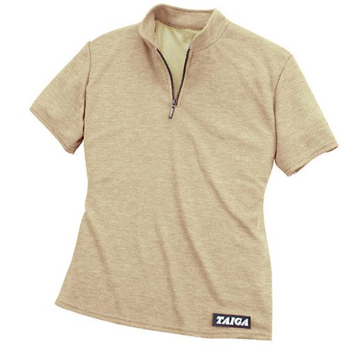 TAIGA Women's Polartec PowerDry Polo Zip-T - Quick Dry Polo T-Shirt, MADE IN CANADA